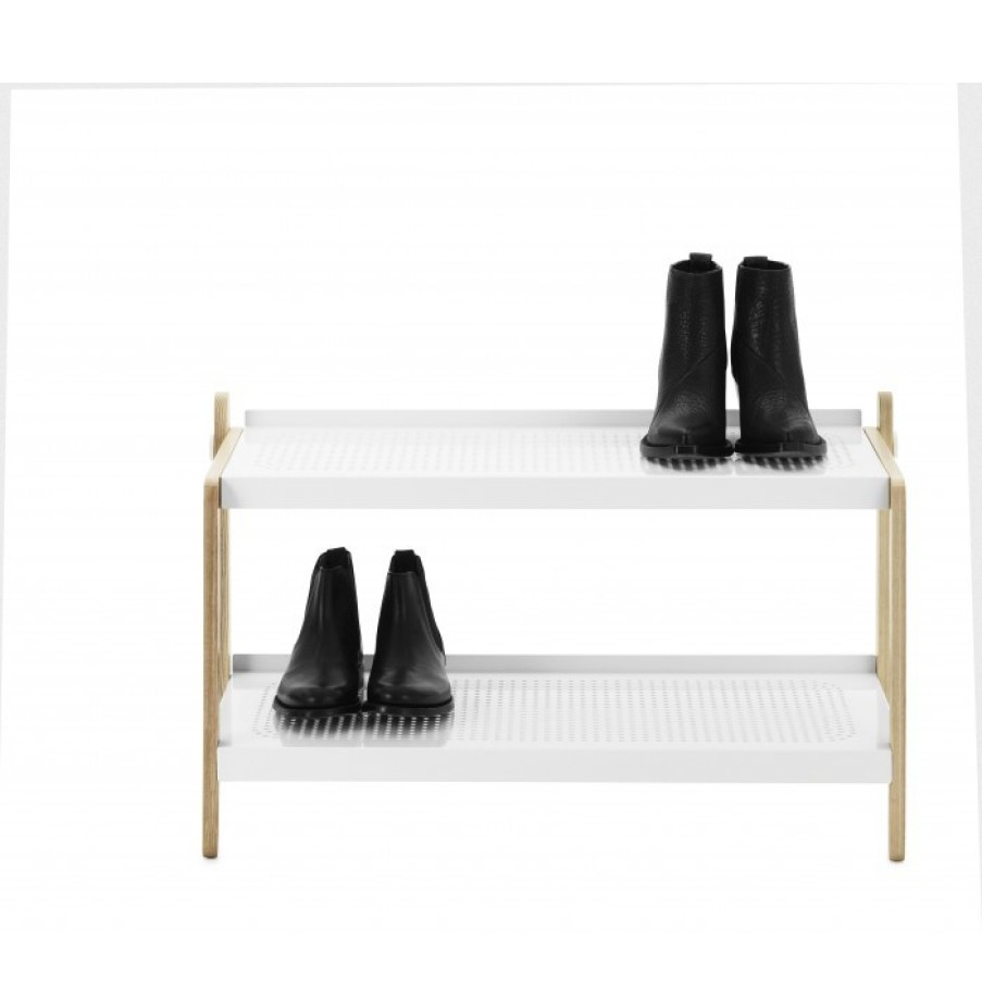 Ruimte Meubelen | Normann Copenhagen Sko Schoenenrek Wit Cm 76 X 34 X H42