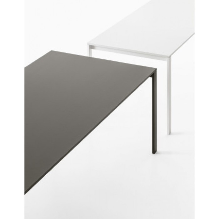 Meubelen Meubelen Eettafels | Kristalia Easy Tafel Wit Cm 80 X 150 X H75