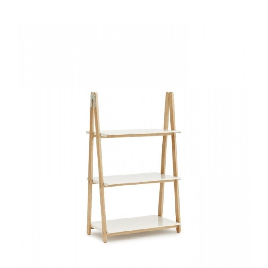 Meubelen Meubelen Boekenmeubels | Normann Copenhagen One Step Up Bookcase Low Wit Cm 78 X 45 X H126