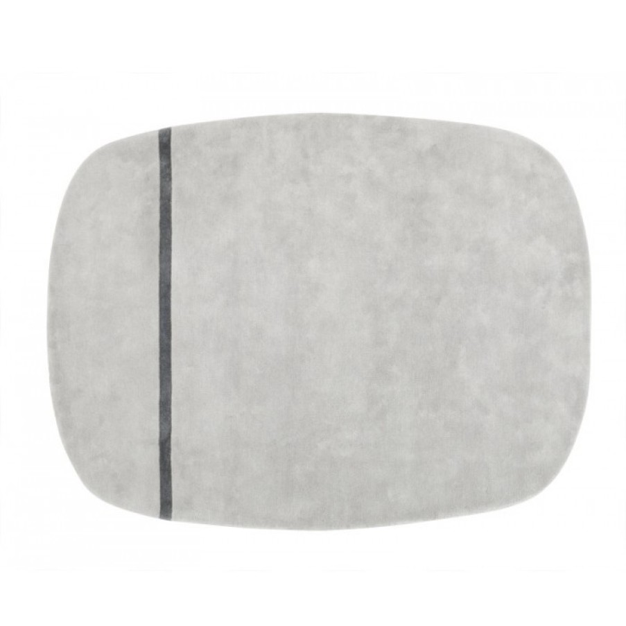 Textiel Textiel | Normann Copenhagen Oona Tapijt Grijs Cm 175 X 240