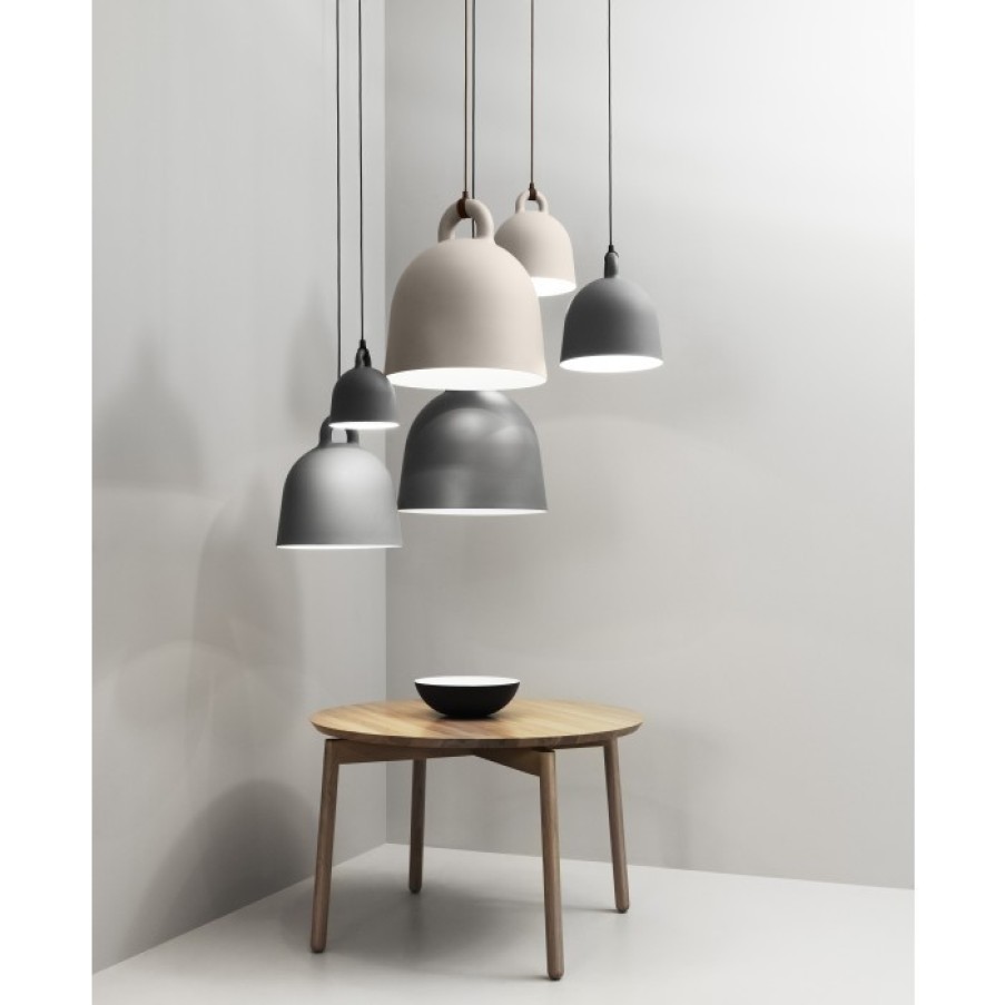 Verlichting Verlichting | Normann Copenhagen Bell Lamp Small Zand Cm Dia35 X H37