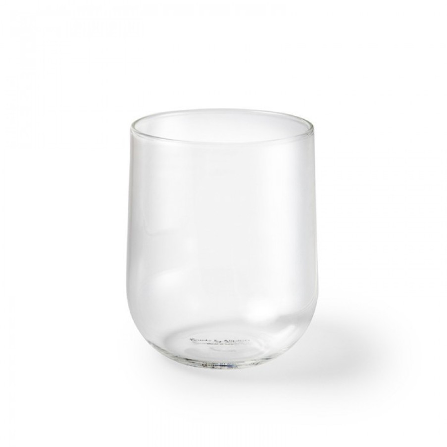 Deco Deco | Atipico Crudo Glas Per Set Van 4 Wit Groot Cm Dia9/8 X H10