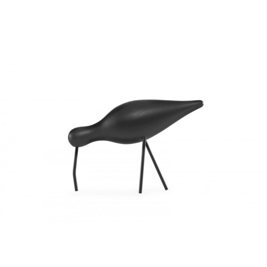 Deco Homepage Products | Normann Copenhagen Shorebird Large Zwart Cm B22 X H14 X D6,5