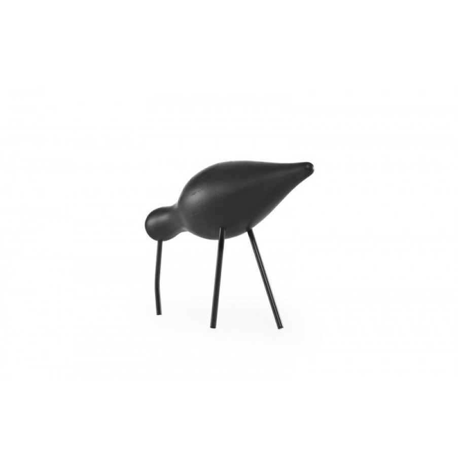 Deco Homepage Products | Normann Copenhagen Shorebird Large Zwart Cm B22 X H14 X D6,5