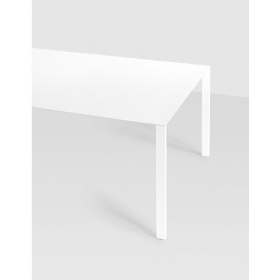 Meubelen Meubelen Eettafels | Kristalia Thin-K Tafel Wit