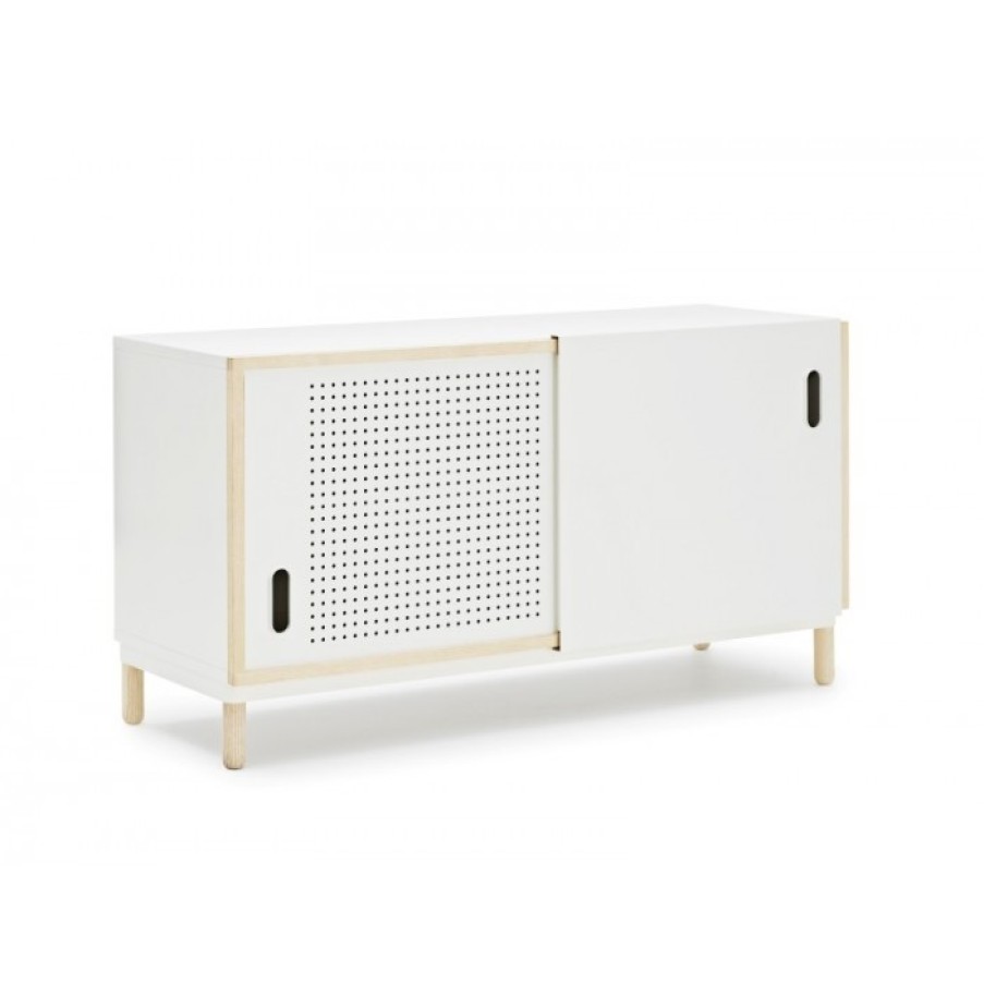 Meubelen Meubelen Dressoirs | Normann Copenhagen Kabino Kastje Wit Cm 114 X 42 X H61