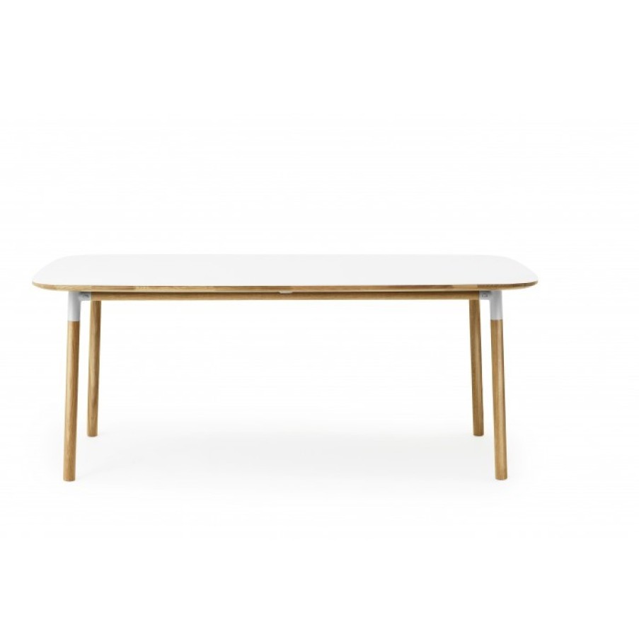 Meubelen Meubelen Eettafels | Normann Copenhagen Form Tafel Eiken Poten Cm 200 X 95 X H74,4