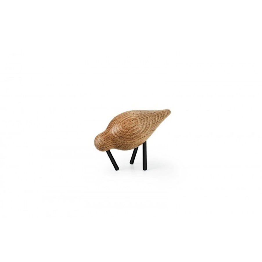 Deco Deco | Normann Copenhagen Shorebird Smal Zwart Eik Cm B11,5 X H7,5 X D4,5