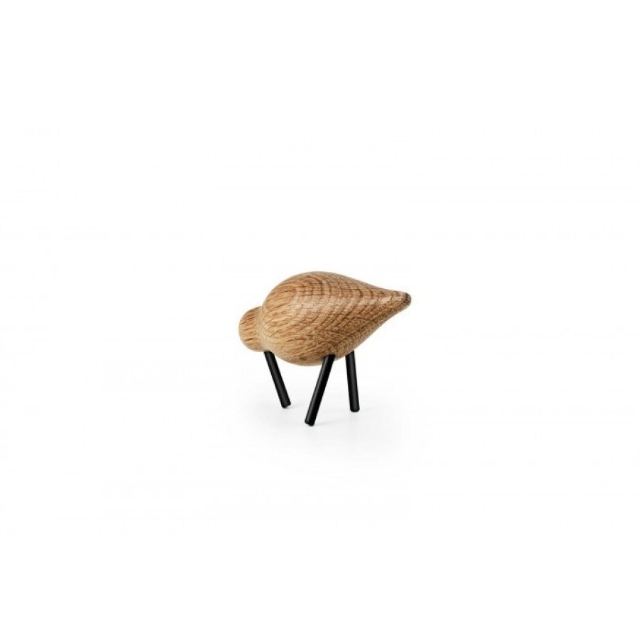 Deco Deco | Normann Copenhagen Shorebird Smal Zwart Eik Cm B11,5 X H7,5 X D4,5