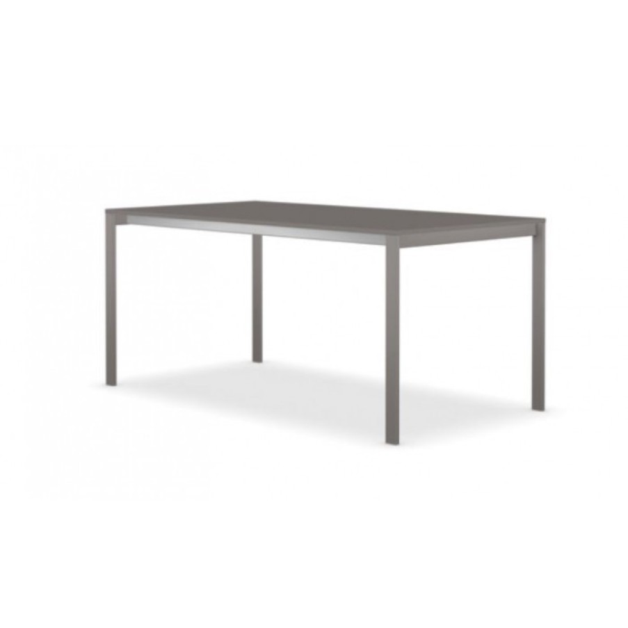 Meubelen Meubelen Eettafels | Kristalia Easy Tafel Grijs Cm 80 X 123 X H75