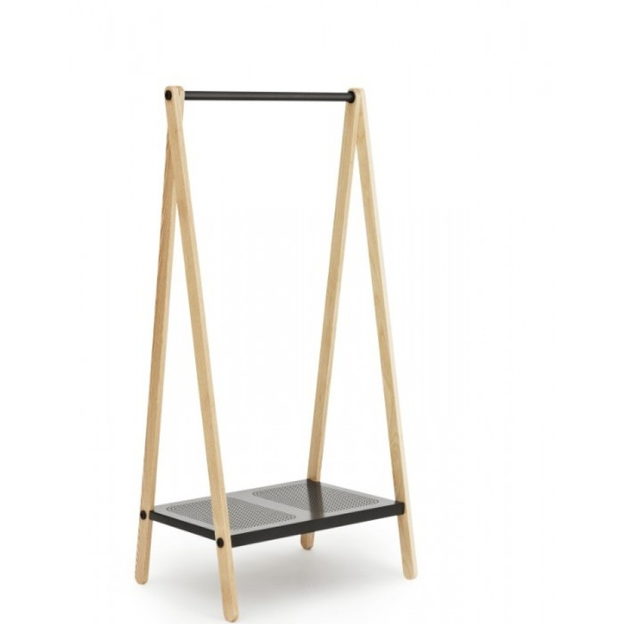 Meubelen Meubelen Kledingmeubels | Normann Copenhagen Toj Rek Small Grijs Cm 74 X 59,5 X H160