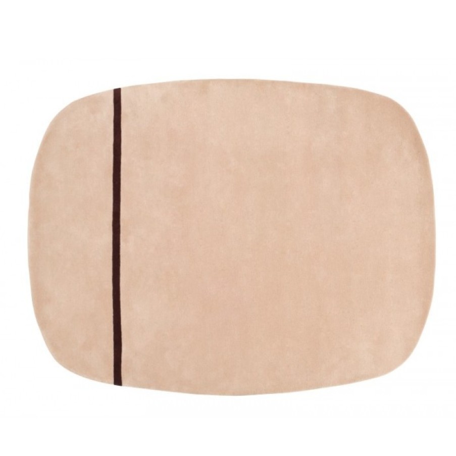 Textiel Textiel | Normann Copenhagen Oona Tapijt Roze Cm 175 X 240