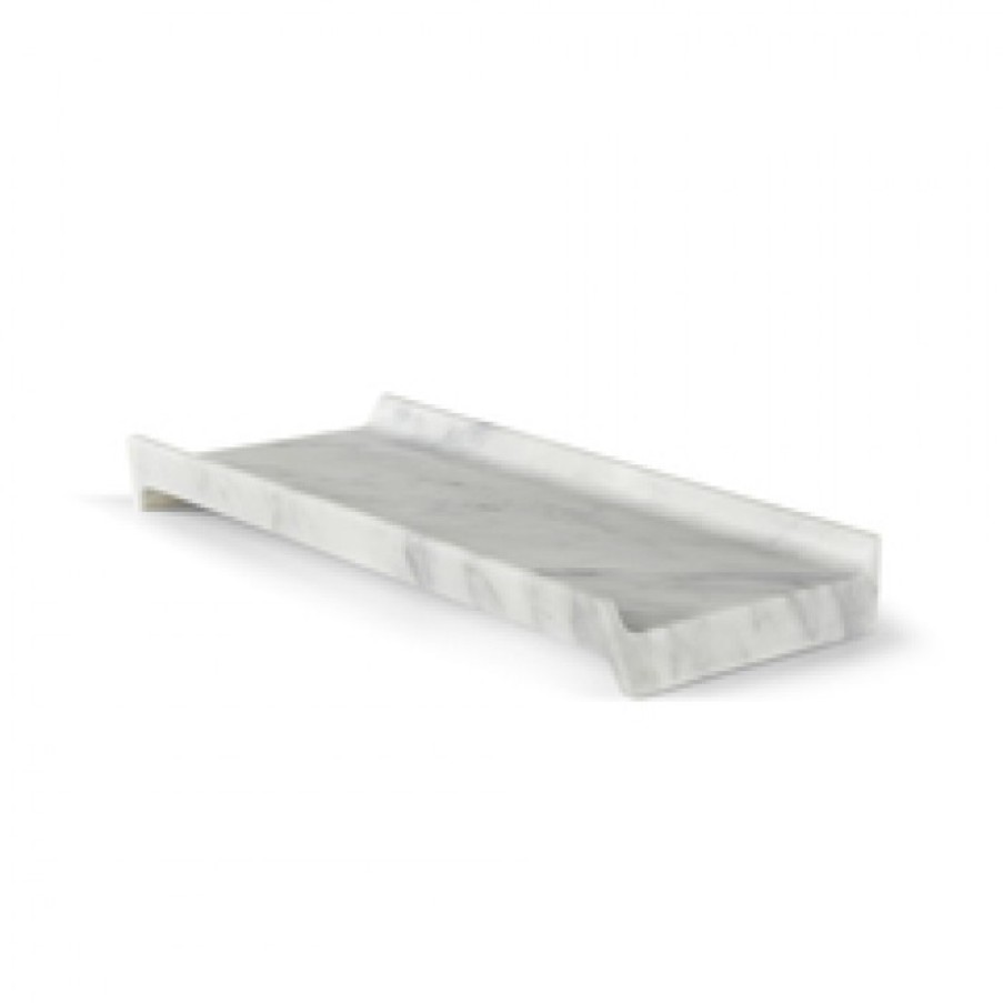 Deco Deco | Atipico Slitta Carrara Schaal Cm 40 X 17,5 X H4,5