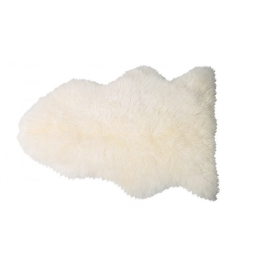 Textiel Textiel | Zuiver Bv Sheepskin Shirley Ivory