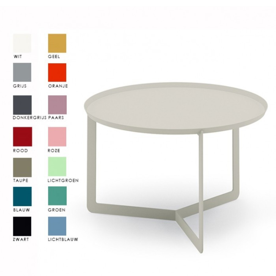 Meubelen Meubelen Bijzet- En Salontafels | Memedesign Round 2 Tafel Cm Dia60 X H36