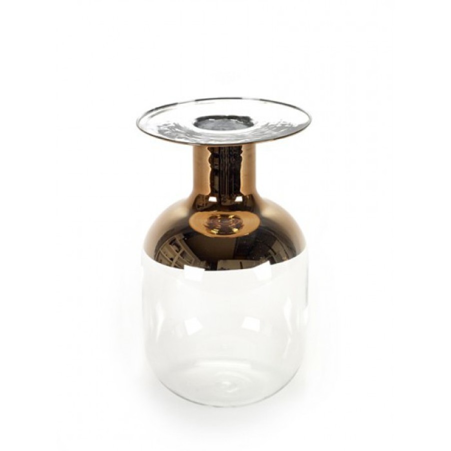 Deco Deco | Serax Fles Goud Giorgio Small Cm Dia15 X H25