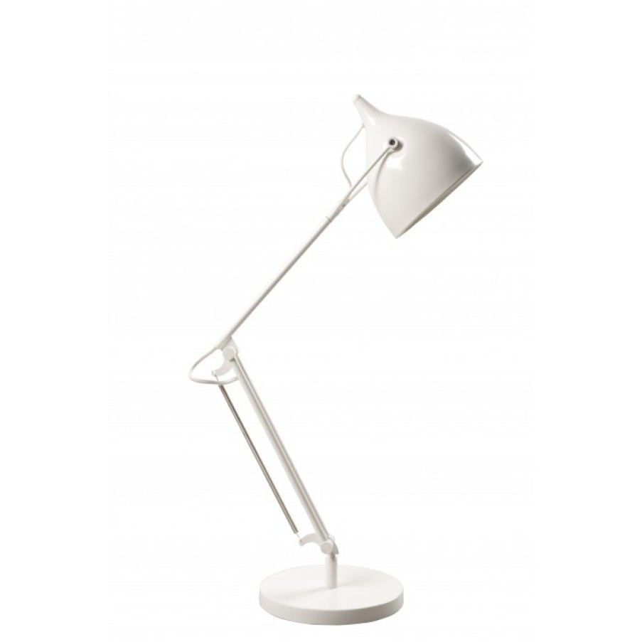 Verlichting Verlichting | Zuiver Reader Bureaulamp Wit Cm Dia22 X H76