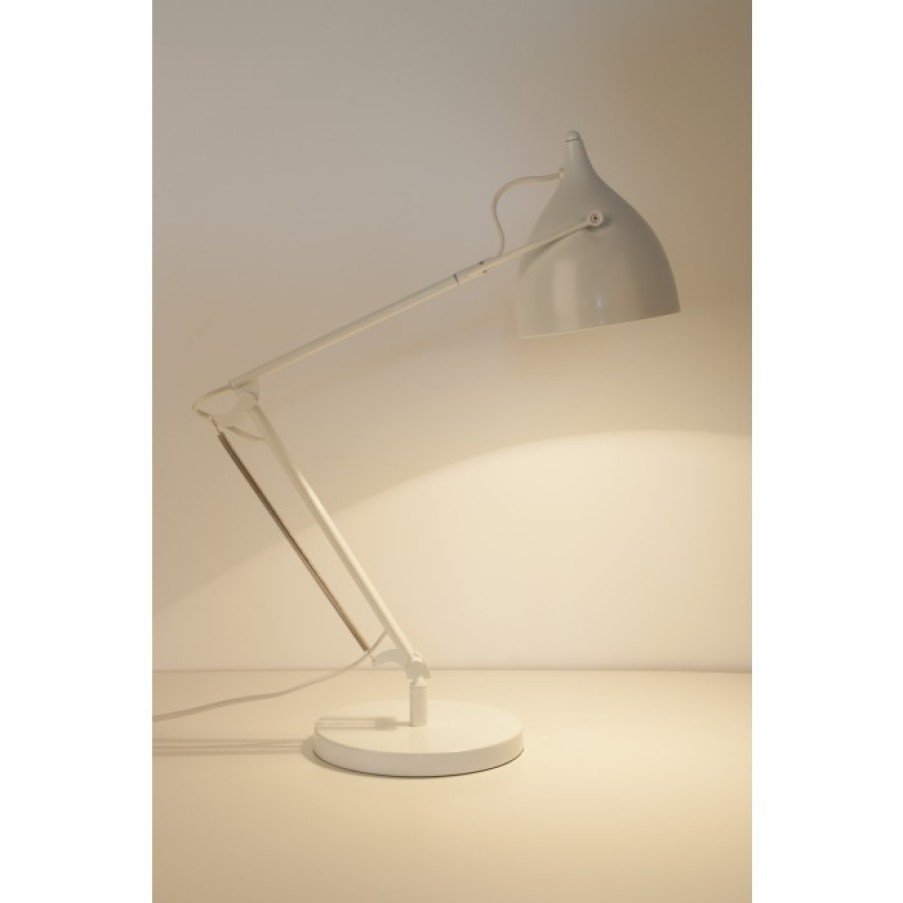 Verlichting Verlichting | Zuiver Reader Bureaulamp Wit Cm Dia22 X H76