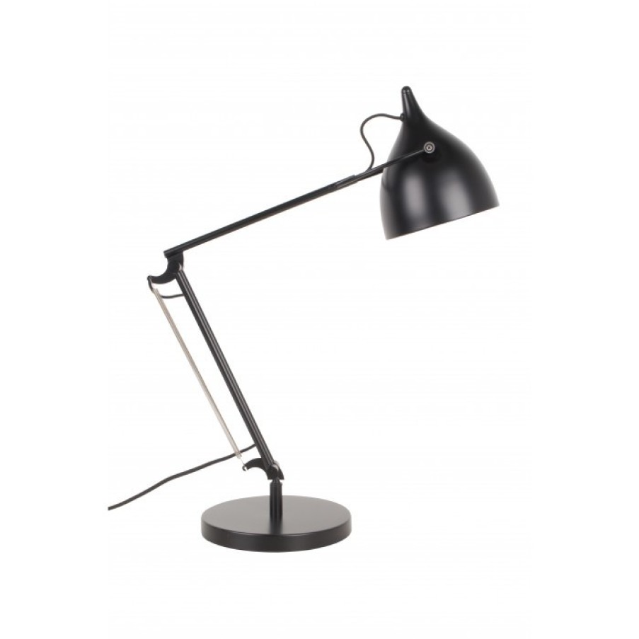 Verlichting Verlichting | Zuiver Reader Bureaulamp Zwart Cm Dia22 X H76