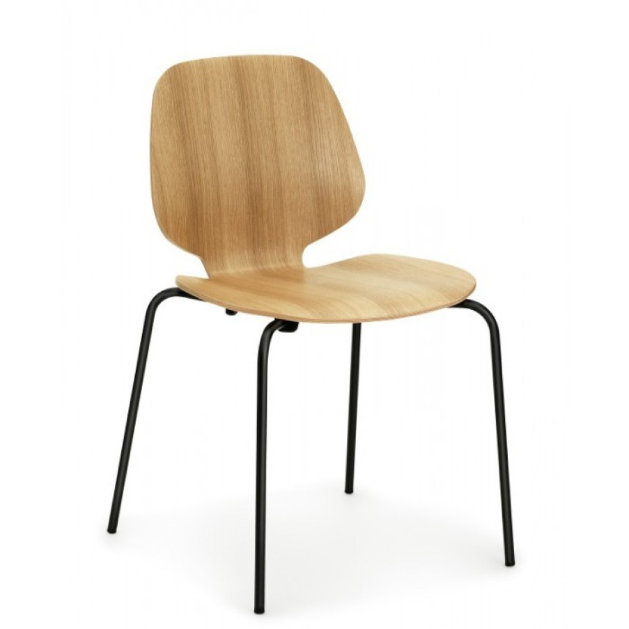 Meubelen Meubelen Stoelen | Normann Copenhagen My Chair Per Set Van 4 Eik Cm 50 X 53 X H80