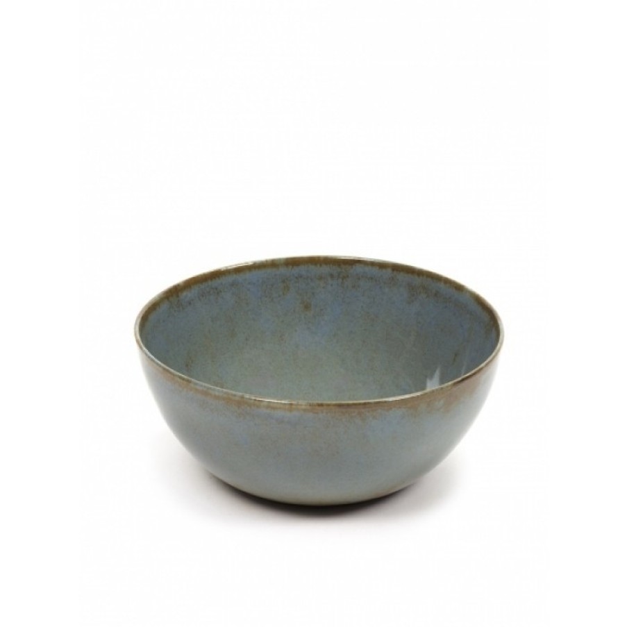 Deco Serviesgoed | Serax Bowl M Smokey Blue Dia13,7 X H 6