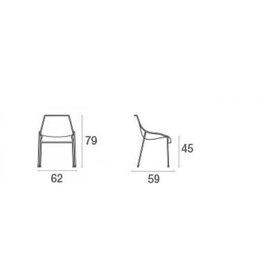 Tuin Tuin | Emu Heaven Stoel Set Van 2 Cm 62 X 59 X H79