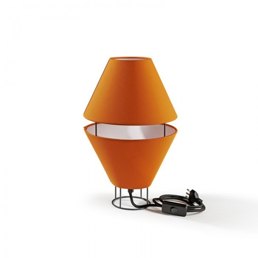 Verlichting Verlichting | Atipico Balloon Lamp Grijs/Oranje Mm Dia230 X H360