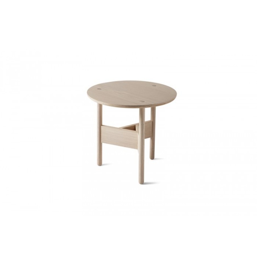 Meubelen Meubelen Bijzet- En Salontafels | Atipico Orbital Tafel Eik Rond Small Cm Dia50 X H45