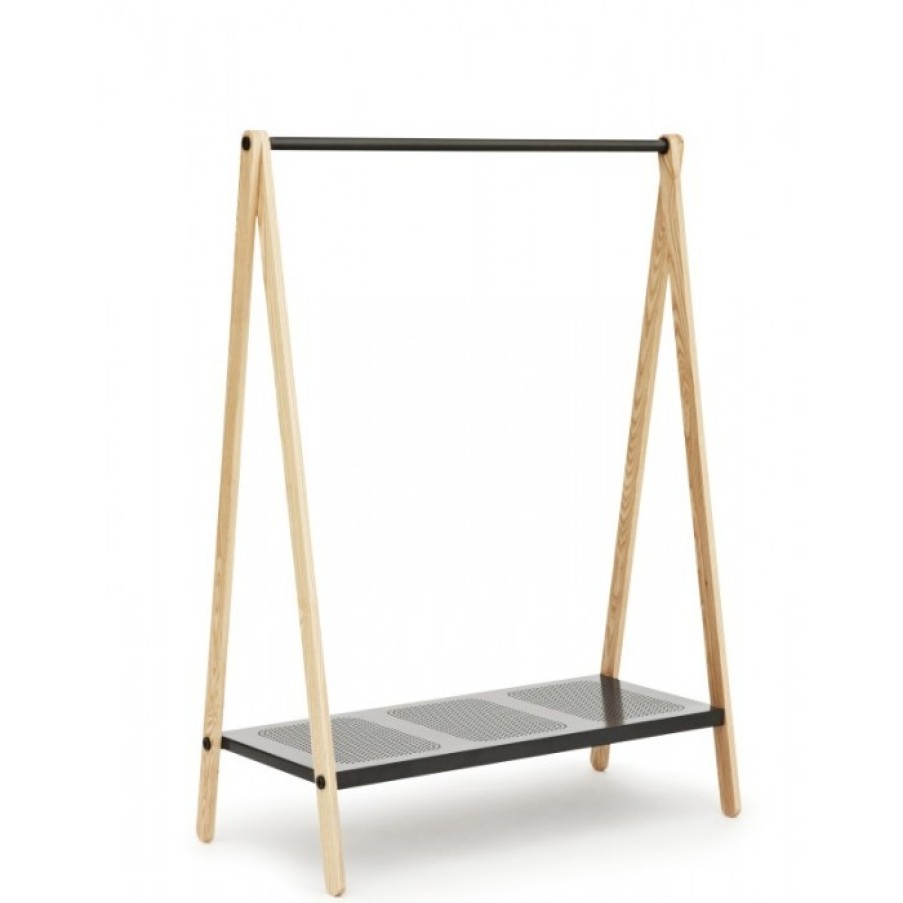 Meubelen Meubelen Kledingmeubels | Normann Copenhagen Toj Rek Large Grijs Cm 120 X 59,5 X H160