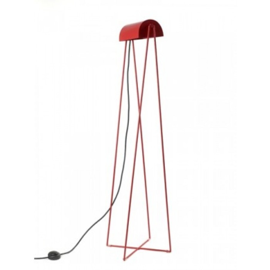 Verlichting Verlichting | Serax Antonino Leeslamp Rood Cm 20 X 30 X H116