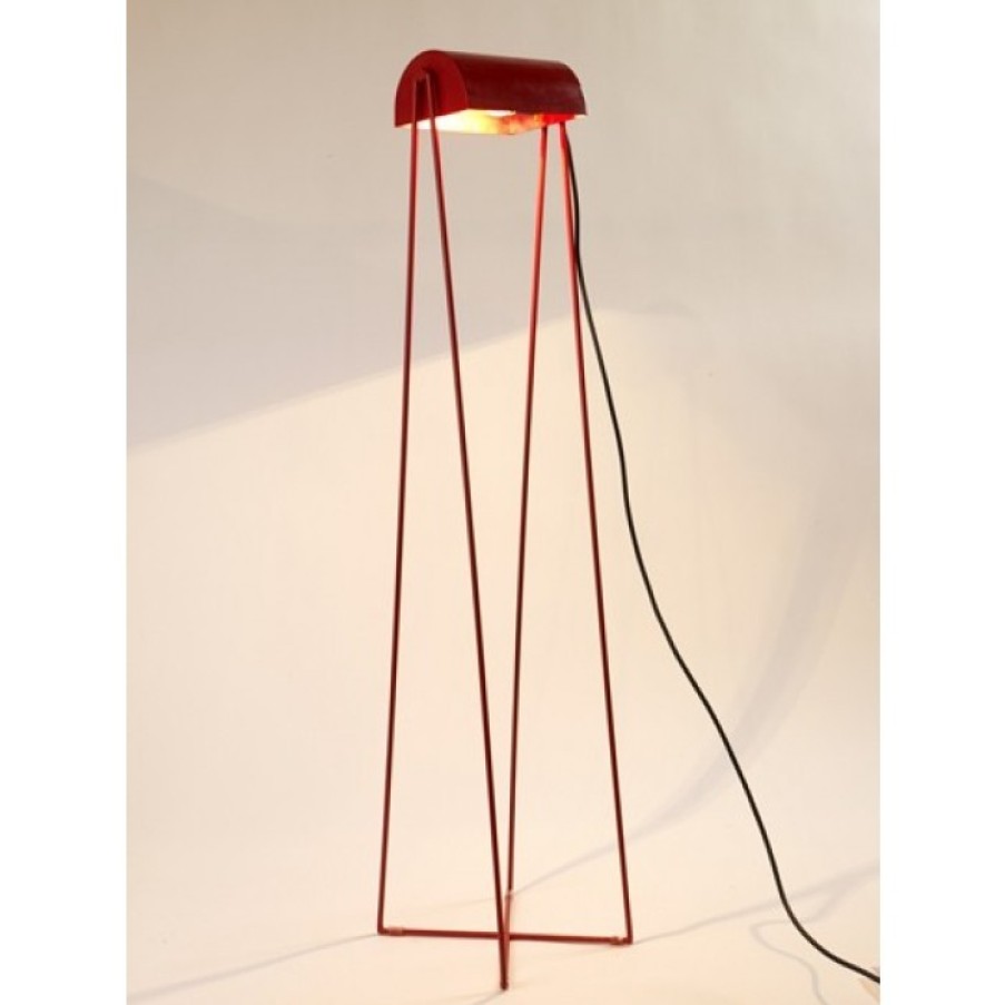 Verlichting Verlichting | Serax Antonino Leeslamp Rood Cm 20 X 30 X H116