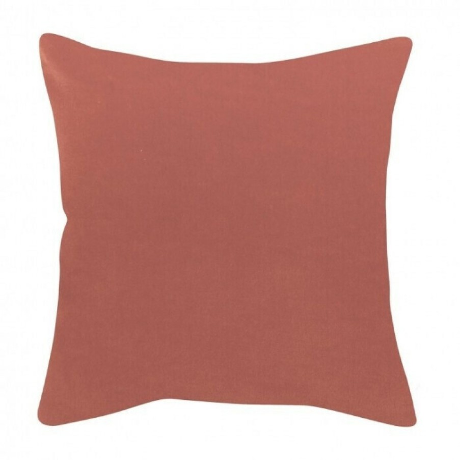 Textiel Textiel | Vivaraise Kussen Uni Elise Blush 45X45 - Set Van Twee