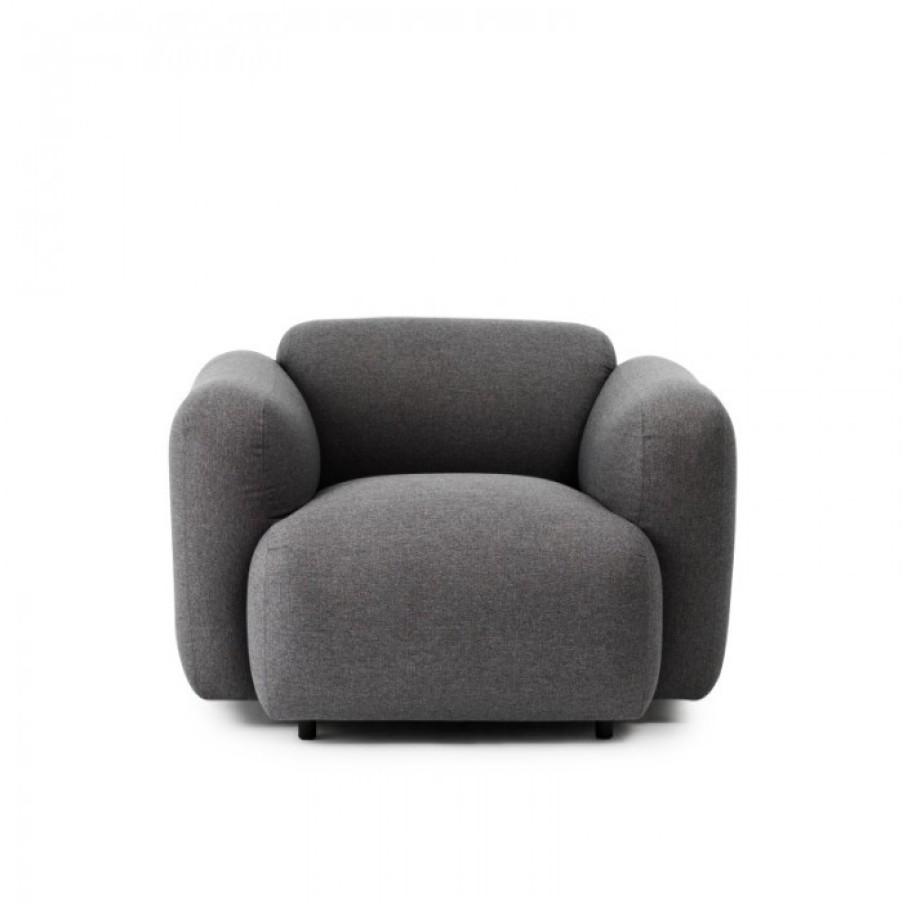 Meubelen Meubelen | Normann Copenhagen Swell 1Zit Grijs Cm 102 X 93 X H70