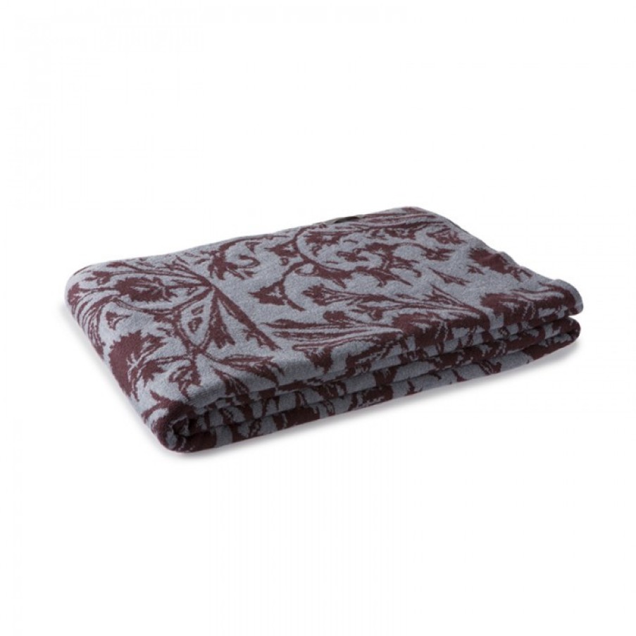 Textiel Textiel | Atipico Queen Plaid Purper Cm 130 X 180 Circa